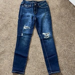 Maurices Small Jeggings with sequins.